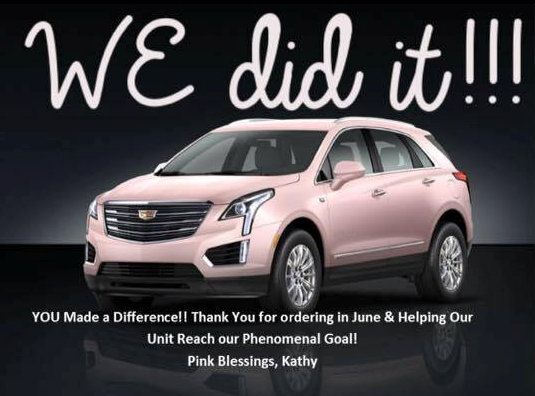 Kathy Laughlin used Facebook Video to achieve Mary Kay Cadillac Unit status