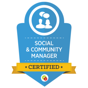 Michele Peterson is a Digital Marketer Certified Social and Community Manager
